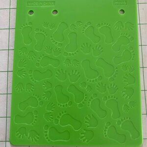 Scrapbooking Fiskars Prints & Paws Embossing Plate 6x7"